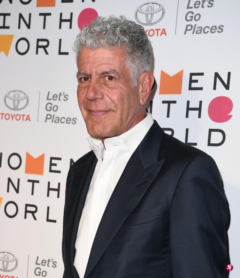 美国名厨安东尼波登（Anthony Michael Bourdain）逝世，享年61岁。（法新社）