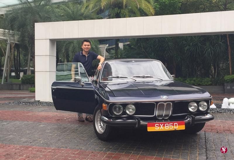 吴绍宏收藏的经典车1972 BMW 3.0 CSI会在经典名车展上展出。