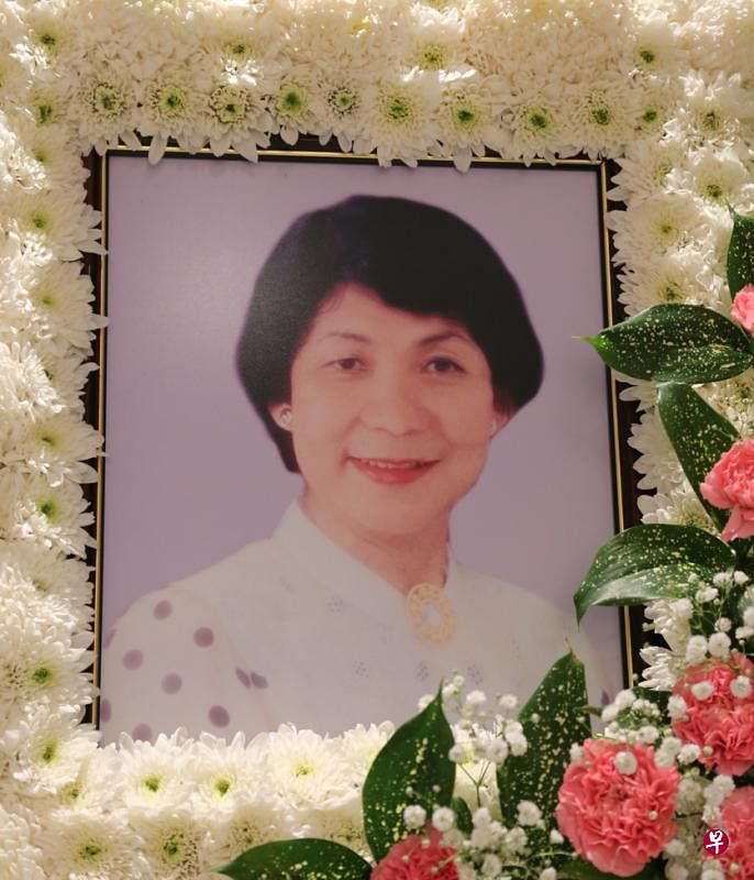 曾在圣玛格烈小学担任16年校长的周淑妮，在上星期六晚上与世长辞。（庄耿闻摄）