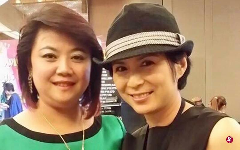 陈欣淇母亲（左）不满影射女儿私生活不检点，扬言提告潘玲玲（右）。（档案照）