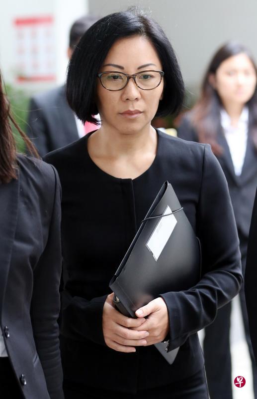 潘丽蓉没提供女佣安全的工作环境且要她们兼当建筑工人，被指不负责任。（海峡时报）