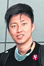 黄循晖，23岁南洋理工大学。（受访者提供）