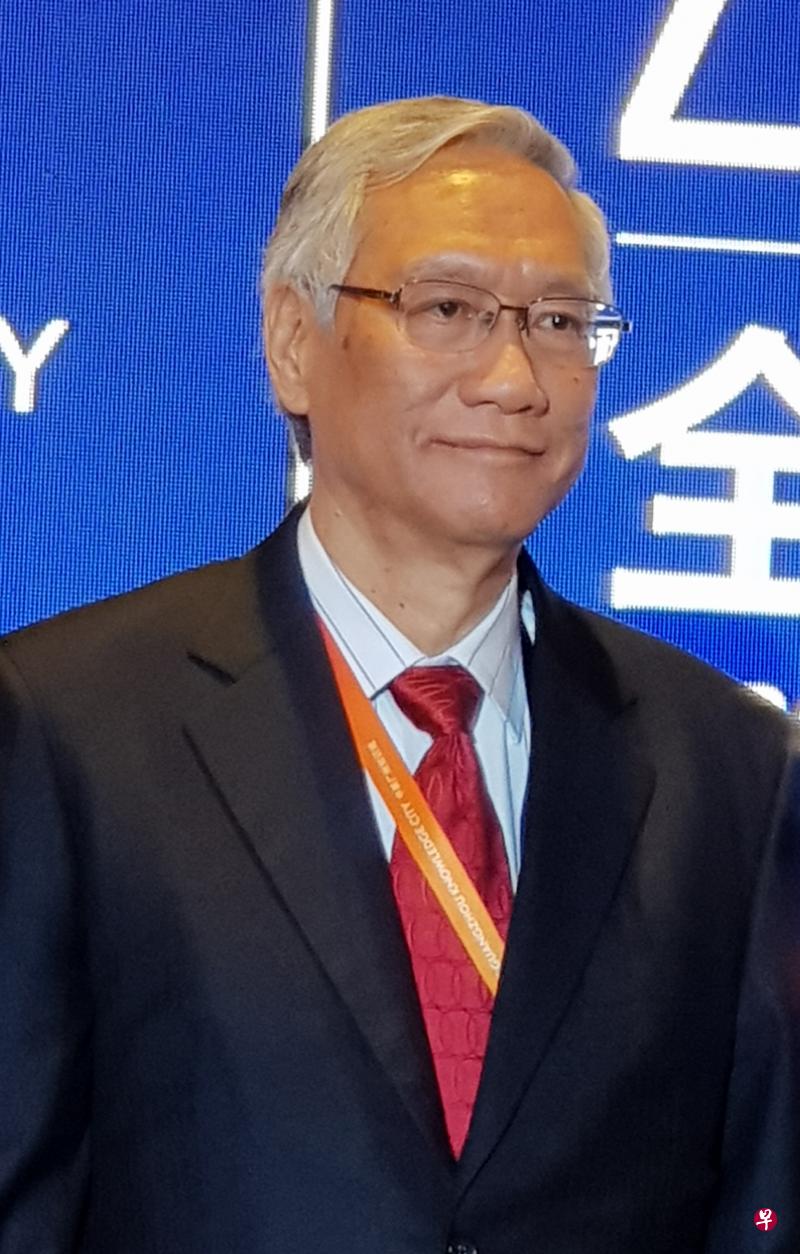 星桥腾飞集团高级国际顾问林子安。（李气虹摄）