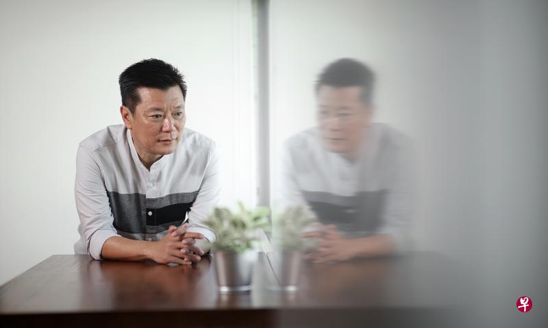 吴新迪：在数码新闻时代，对追求事实和真相的坚持是转型过程中不变的恒数。（拍摄地点：四楼半座／叶振忠摄）