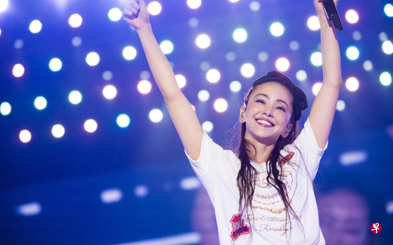 唱了26年，安室奈美惠上周末不留遗憾地退出歌坛。（Avex Asia提供）