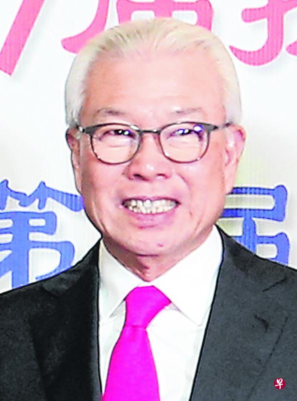 过去八年领导宗乡总会的蔡天宝即将卸任。（档案照片）