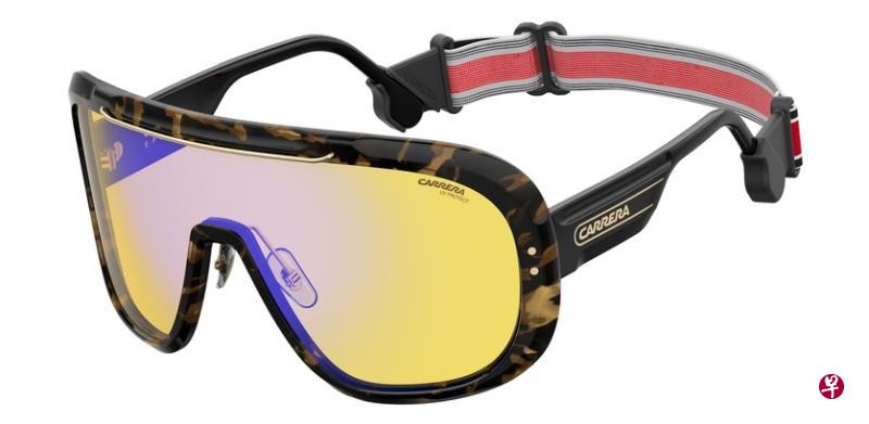 Carrera推出包围式墨镜，具前卫潮流感。（商家提供图片）