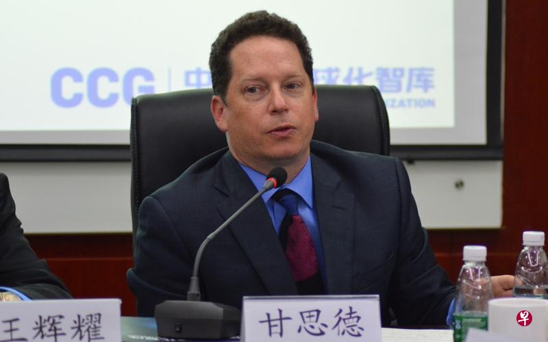 中国事务专家甘思德（Scott Kennedy）。
