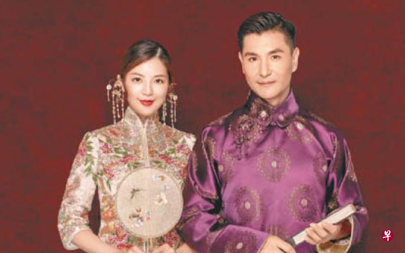 陈展鹏与单文柔明天在香港举行婚宴。（互联网）