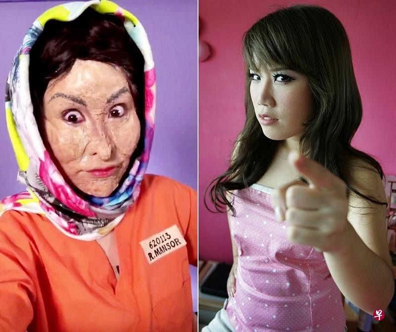 下雪化身马前首相夫人罗斯玛。（互联网）