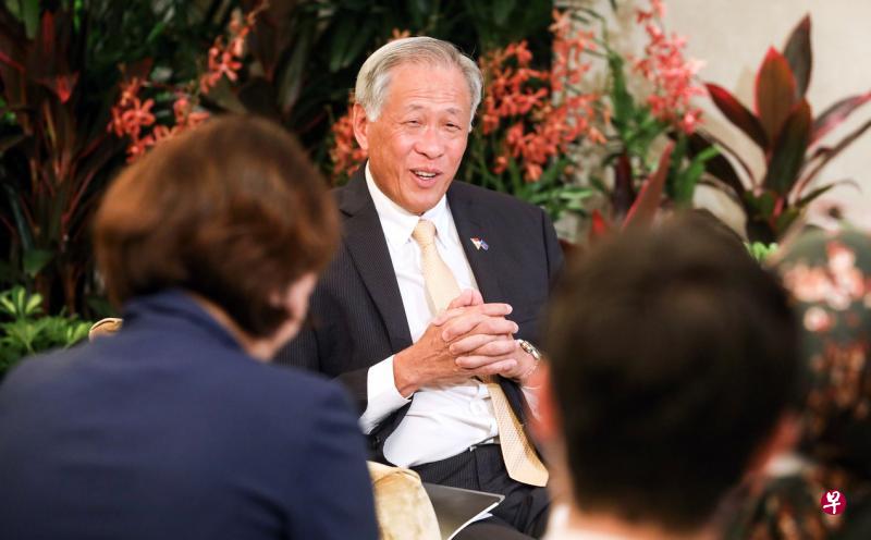 国防部长黄永宏医生总结刚落幕的亚细安国防部长会议及亚细安加八国防长会议时说，会议就多个课题取得重大进展。（陈斌勤摄）