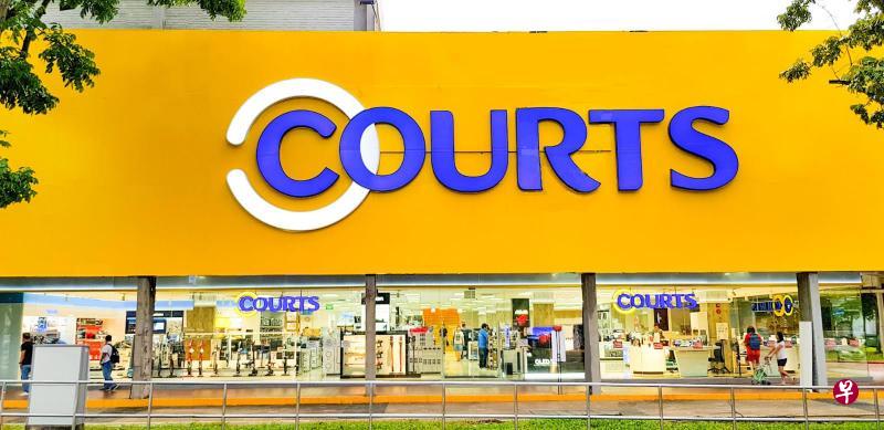 装修后的COURTS宏茂桥正举行开张优惠。（商家提供）　