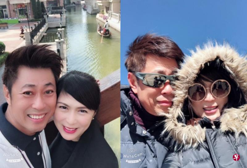 潘玲玲感激丈夫黄世南不离不弃地在她身边。（受访者提供）