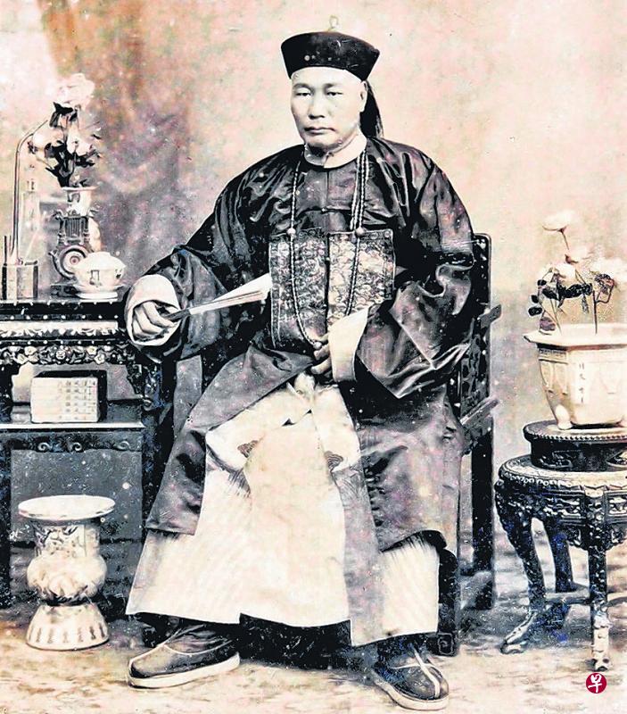 李仕挞肖像。