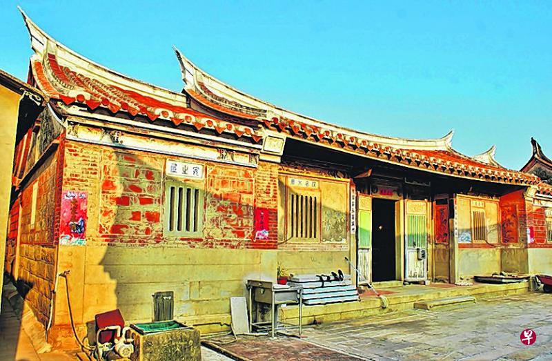 李仕挞故居外观。
