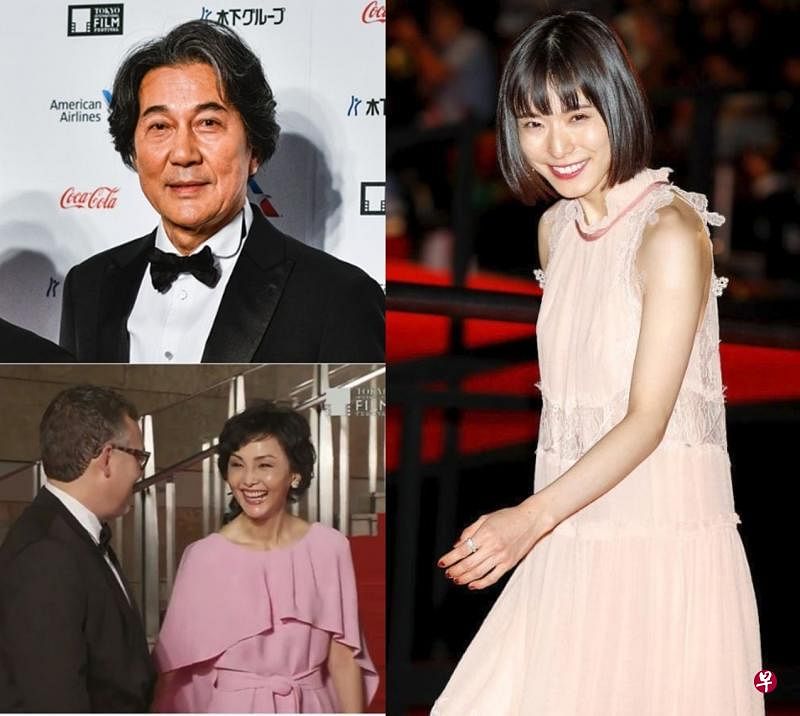 今年电影节嘉宾包括日本演员役所广司（左上图）、评委南果步（左下图）及电影节大使松冈茉优（右图）。（互联网）