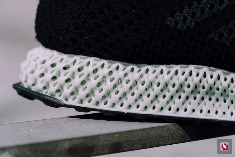 Adidas Futurecraft 4D 鞋子。（取自www.engadget.com）