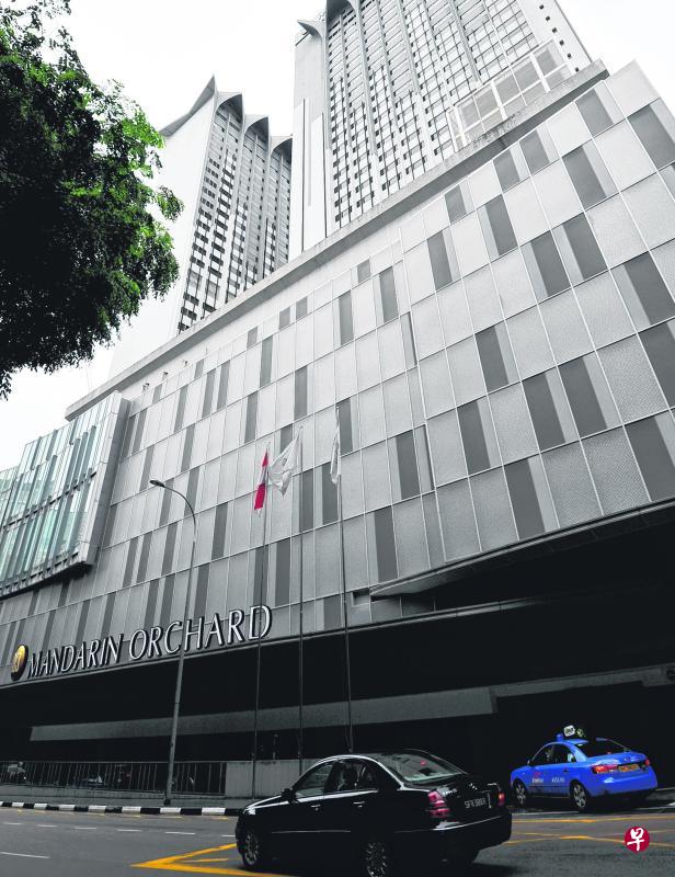 这起食物中毒案发生在乌节路文华大酒店。（海峡时报）