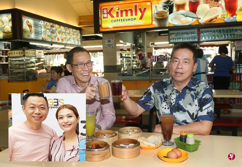 金味集团执行董事谢书强（左）和主席林喜烈被捕后已获保释。（档案照）