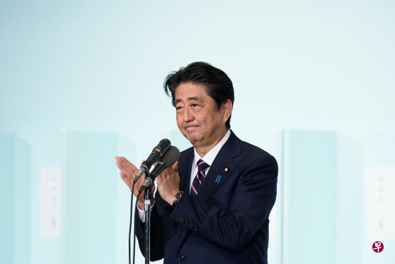 日本首相安倍晋三。（彭博社）
