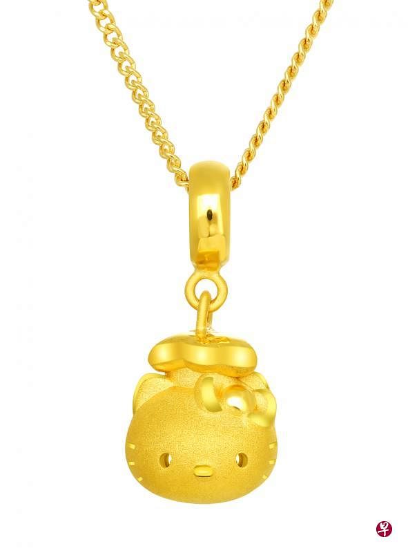 Goldheart吉蒂猫和小兔美乐蒂化身可爱的小厨师。（商家提供）