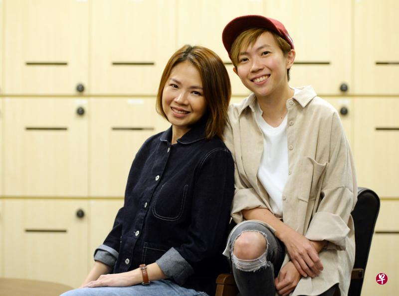 两个女生组合“插班生”将参与明年2月的华艺节演出。（潘丰源摄）