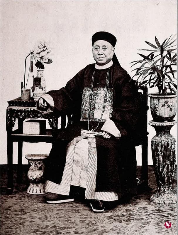 双林寺首要赞助人刘金榜官服像。