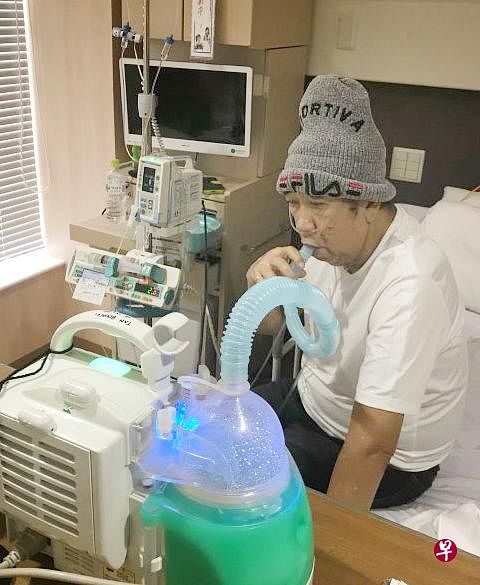 女郎表示，希望接父亲回新治疗。（取自网络）