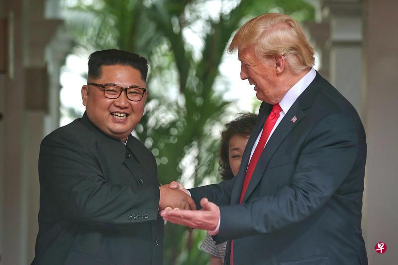 金正恩远赴新加坡与特朗普来一场史无前例的“特金会”。（档案照）