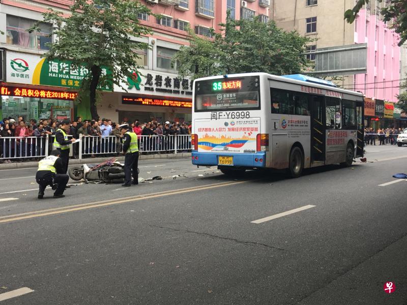 事发现场。(中新社)
