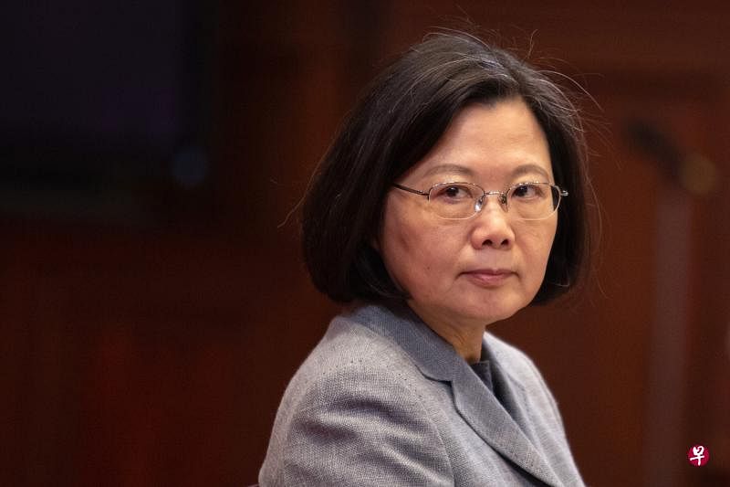 台湾总统蔡英文难拒连任的致命吸引力。（彭博社）