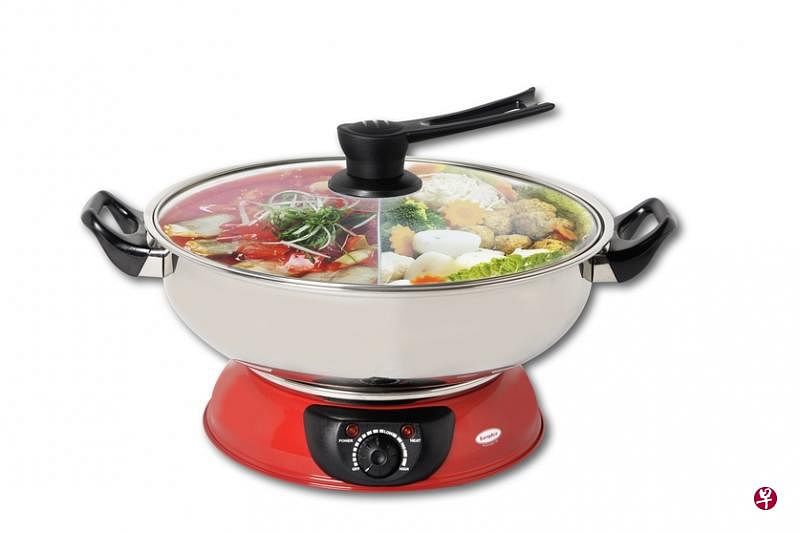 团圆饭吃火锅吗？你可用特价$59（建议零售价$79.90）购买EuropAce 5公升容量火锅。（图片由商家提供）