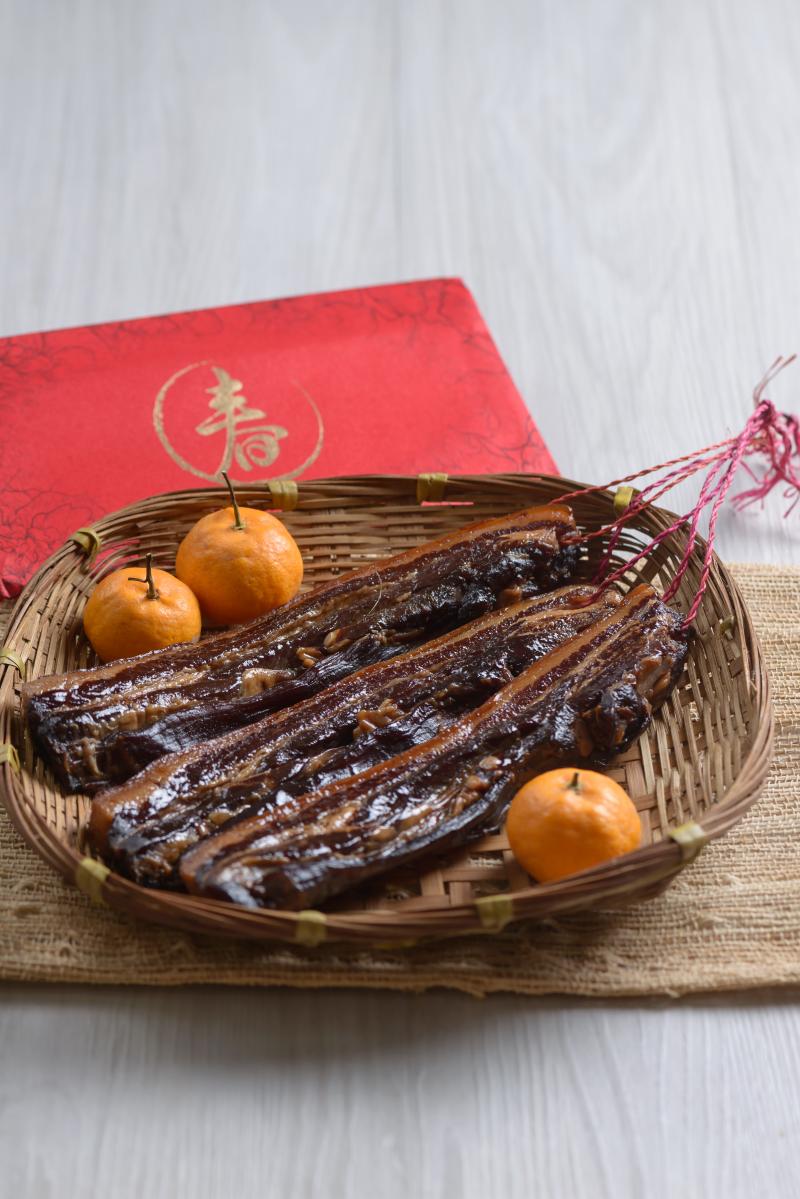 【新年年菜】步步高升 （玫瑰腊肉）。 《优1周》/uweekly.sg