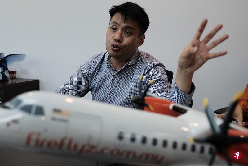 飞萤航空首席执行员Philip See。（透视大马）
