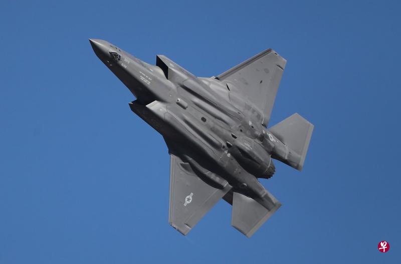 美国洛克希德·马丁公司（Lockheed Martin）制造的F-35战机。（法新社）