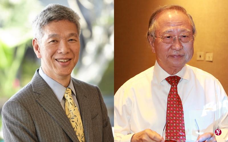 李显扬（左）今早在面簿上祝贺人民行动党前国会议员陈清木（右）成立新政党，并指陈清木是“新加坡应得的领袖”。（档案照）