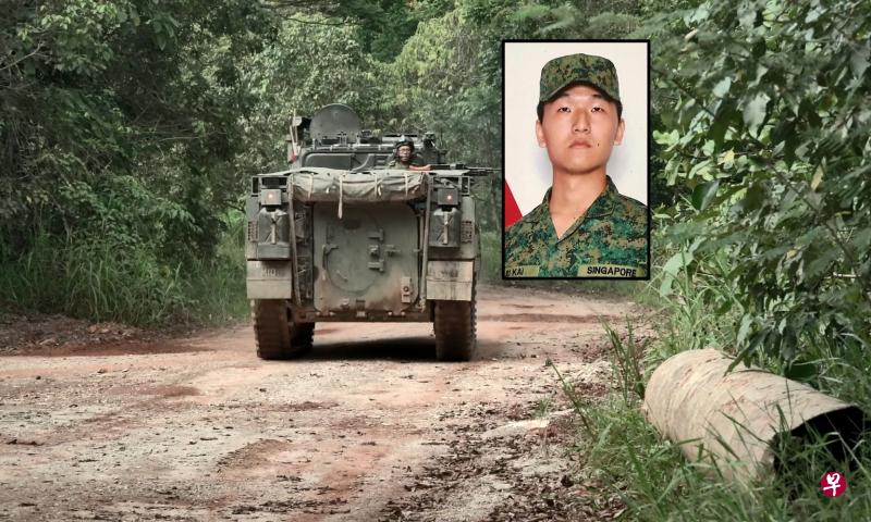 去年11月，不幸野战训练中意外身亡的22岁国民服役士兵刘凯。（档案照）