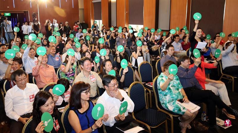 本地多家慈善义工团体代表出席“关爱新加坡行动”（Singapore Cares）的活动。（档案照片））