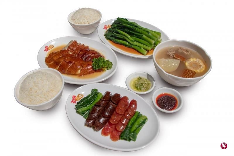 甘牌烧味双人拼盘（甘牌烧味提供）