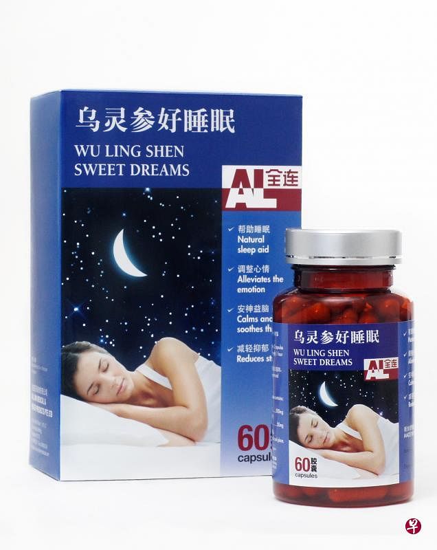 全连乌灵参好睡眠胶囊。（商家提供）