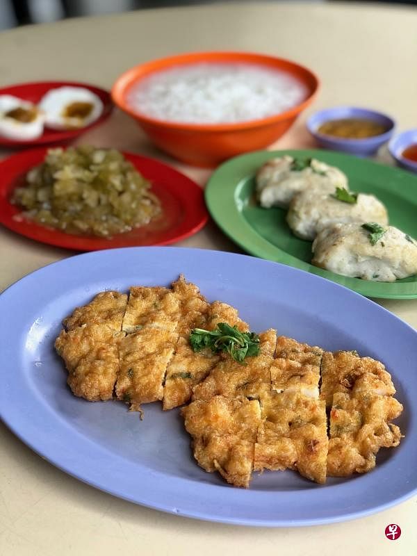小菜选择多样化，随当天食材供应变化。（谢惠群摄）