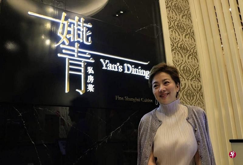 王嬿青重开餐馆，一心想为国人介绍精致的上海菜。（受访者提供）