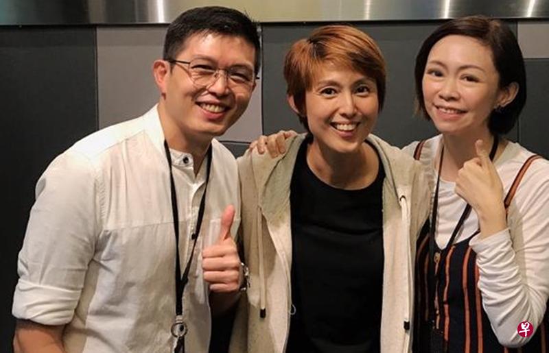 国贤（左起）、黄嫊方与丽仪（96.3好FM）