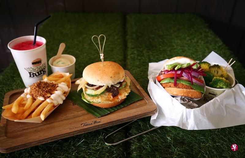VeganBurg主打素食快餐。（档案照片）