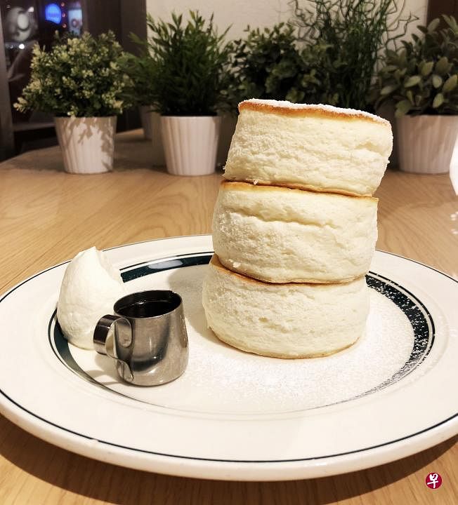 Cafe &amp; Pancake GRAM舒芙蕾松饼（王昀诗摄）。