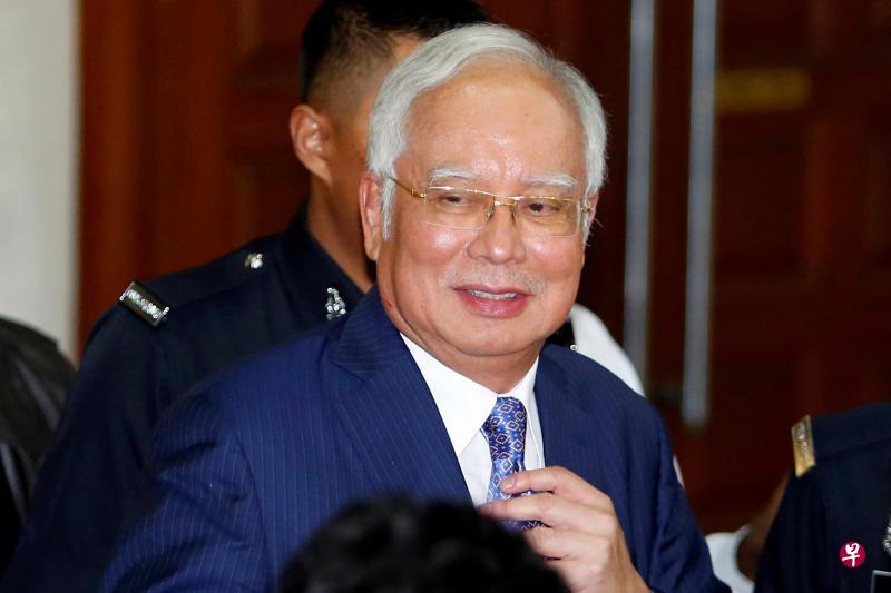 马来西亚前首相纳吉。（路透社）