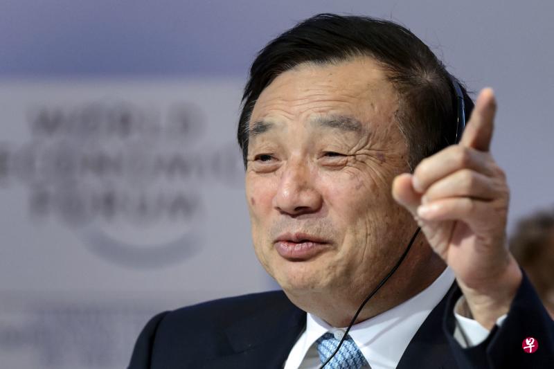 美国《时代》杂志上个月公布2019年全球最具影响力的100位人物，华为公司创办人任正非榜上有名。（法新社）