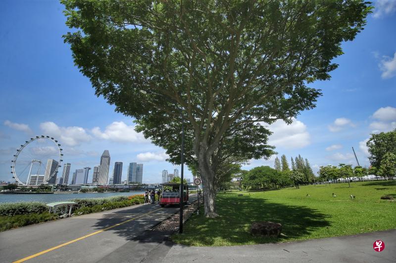 建国元勋纪念堂将在2027年落户滨海东花园，访客可从这个地点欣赏到滨海湾不断演变的市区景观。（档案照片）