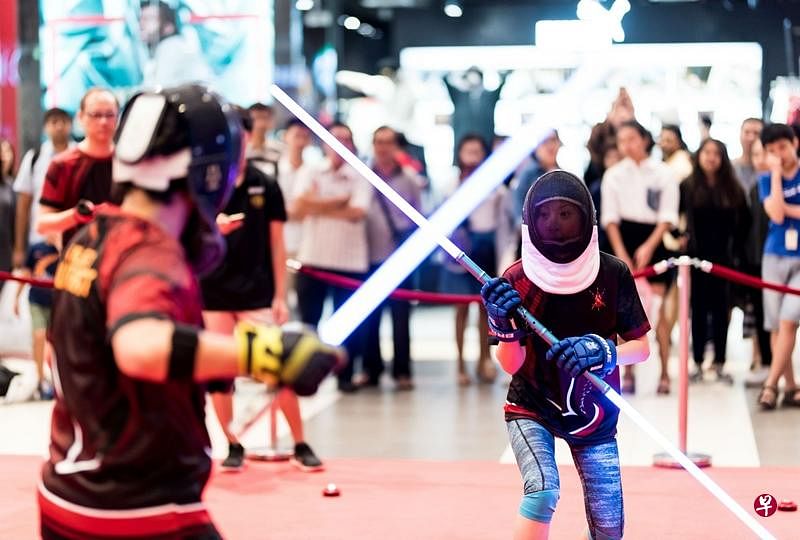 光剑武术队每年都会举办一次公开决斗赛。（The Saber Authority提供）