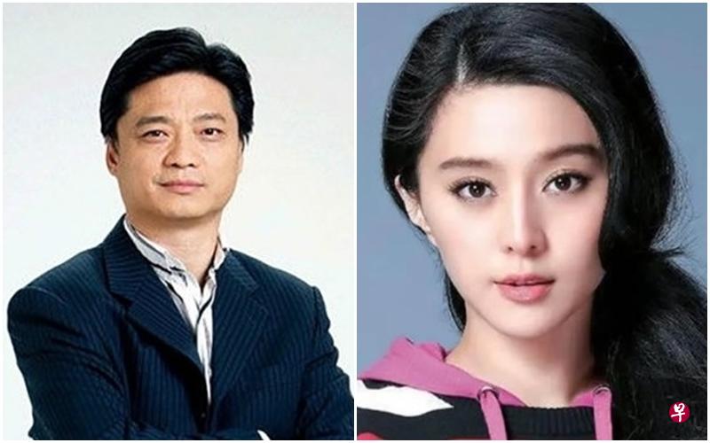 崔永元（左）去年揭穿范冰冰阴阳合同逃漏税声名大噪。（微博截图）